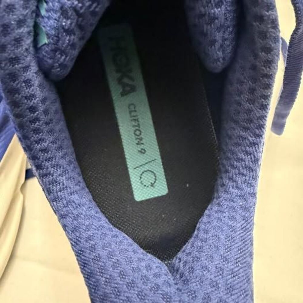 HOKA Clifton 9 Women's Running Shoes | Size 7 | Blue Teal | Lightly Used Excelle - Picture 7 of 7